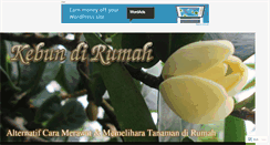Desktop Screenshot of kebundirumah.com