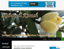 Tablet Screenshot of kebundirumah.com